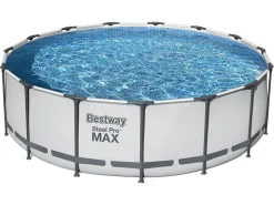Bestway Steel Pro Max Ø457 cm Pool mit Zubehör