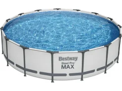 Bestway Steel Pro Max Ø457 Pool mit Zubehör