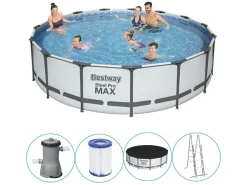 Bestway Steel Pro Max Ø457 Pool mit Zubehör