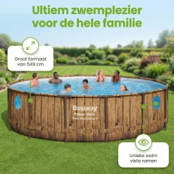 Bestway Swim Vista 549x122cm Pool – 5-teilig