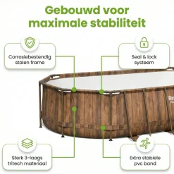 Bestway Swim Vista 549x122cm Pool – 5-teilig