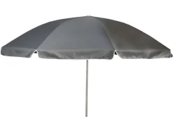Bo-Camp Ø 165 cm Sonnenschirm mit schwenkbarem Arm - Grey