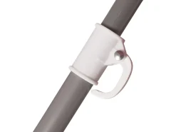 Bo-Camp Ø 165 cm Sonnenschirm mit schwenkbarem Arm - Grey