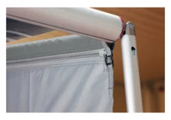 Bo-Camp 250 cm graue Universal Markisen Seitenwand