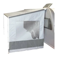 Bo-Camp 225 cm graue Universal Markisen Seitenwand