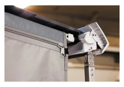 Bo-Camp 225 cm graue Universal Markisen Seitenwand