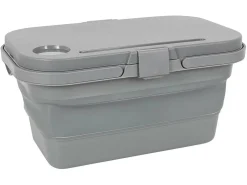 Bo-Camp 17 Liter faltbarer Mülleimer mit Tischplatte