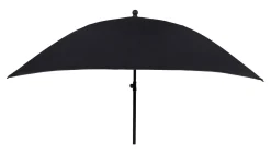 Bo-Camp 170 x 170 cm quadratischen Sonnenschirm - Black