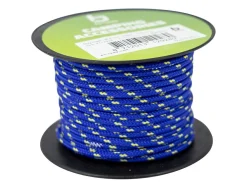 Bo-Camp Abspannseil auf Rolle Blau