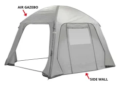 Bo-Camp Air Gazebo Seitenwand mit Fenster und Tür