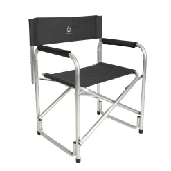Bo-Camp Aluminium grauer Regiestuhl