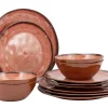 Bo-Camp Halo Clay Geschirrset - 12-teilig
