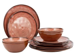 Bo-Camp Halo Clay Geschirrset - 12-teilig