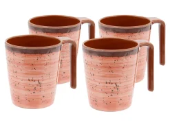 Bo-Camp Halo Clay Kaffeetasse - 4er-Set