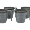Bo-Camp Halo M Set von 4 Tasse - Grey