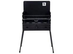 Bo-Camp Holzkohlegrill Koffermodell - Black