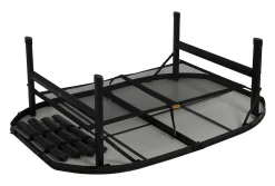 Bo-Camp Industrial Northgate Oval 120 x 80 Tisch