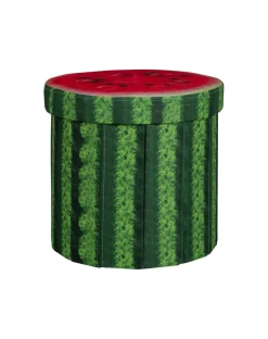 Bo-Camp Ottomane Wassermelone Sitzhocker