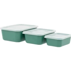 Bo-Camp RPET Aufbewahrungsdosen - Set von 3