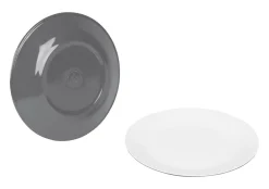 Bo-Camp Two-tone Grey 16-teiliges Geschirrset