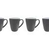 Bo-Camp Two-Tone L Satz mit 4 Bechern - Grey