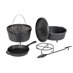 Bo-Camp Urban Outdoor Dutch Oven 9QT Gusseisenpfanne