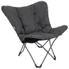 Bo-Camp Urban Outdoor Redbrigde L Schmetterlingsstuhl - Grey