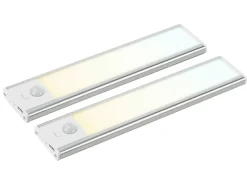 Brendz Puyo 20 cm Set von 2 Magnetischer LEDstreifen - White