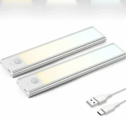Brendz Puyo 20 cm Set von 2 Magnetischer LEDstreifen - White