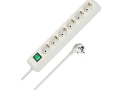 Brennenstuhl Eco-Line 6-fach Steckdose mit Schalter