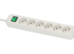 Brennenstuhl Eco-Line 6-fach Steckdose mit Schalter