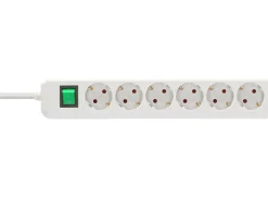 Brennenstuhl Eco-Line 6-fach Steckdose mit Schalter