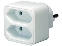 Brennenstuhl 2-Fach Euro Adapterstecker