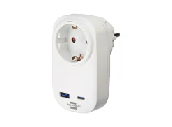 Brennenstuhl Steckdosenadapter mit USB-C
