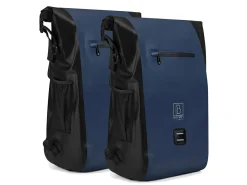 Brisby 3 in 1 wasserdichte rolltop Blue Fahrradtasche - Set von 2