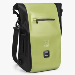 Brisby 3 in 1 wasserdichte rolltop Green Fahrradtasche - 2 Stück