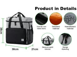Brisby 30 Liter isolierte Kühltasche - Grey