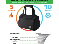Brisby 10 Liter Kühltasche - Black