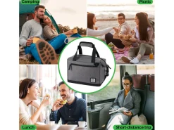 Brisby 12 Liter Kühltasche - Grey