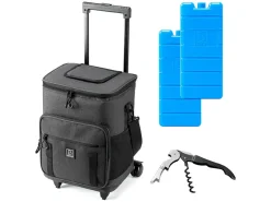 Brisby 32 Liter Trolley-Kühltasche - Dark Grey