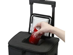 Brisby 32 Liter Trolley-Kühltasche - Dark Grey