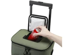 Brisby 32 Liter Trolley-Kühltasche - Green