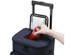 Brisby 32 Liter Trolley-Kühltasche - Dark Blue