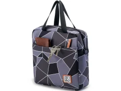 Brisby Grau und Schwarz 7 Liter Kühltasche