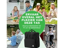 Brisby 4-Lagen isolierte 40 Liter Kühltasche - Black
