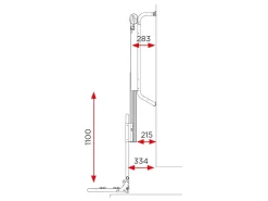 BR-Systems elektrischer Lift Fahrradträger - Standard
