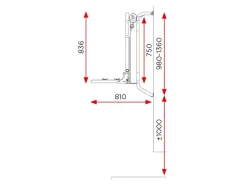 BR-Systems elektrischer Lift Fahrradträger - Standard