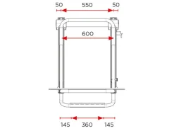 BR-Systems elektrischer Lift Fahrradträger - Standard