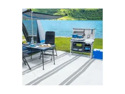 Brunner Kinetic 600 Grey Vorzeltteppich - 250x500 cm