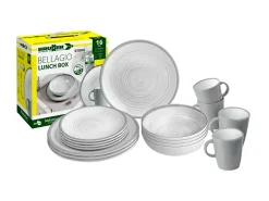 Brunner Lunch Box Bellagio 16-teiliges Geschirrset